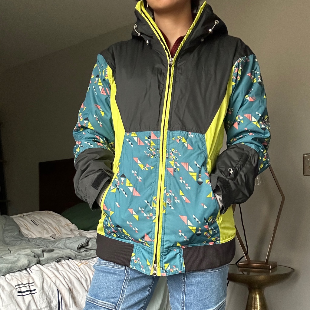 Betty Rides Geometric Ski Jacket